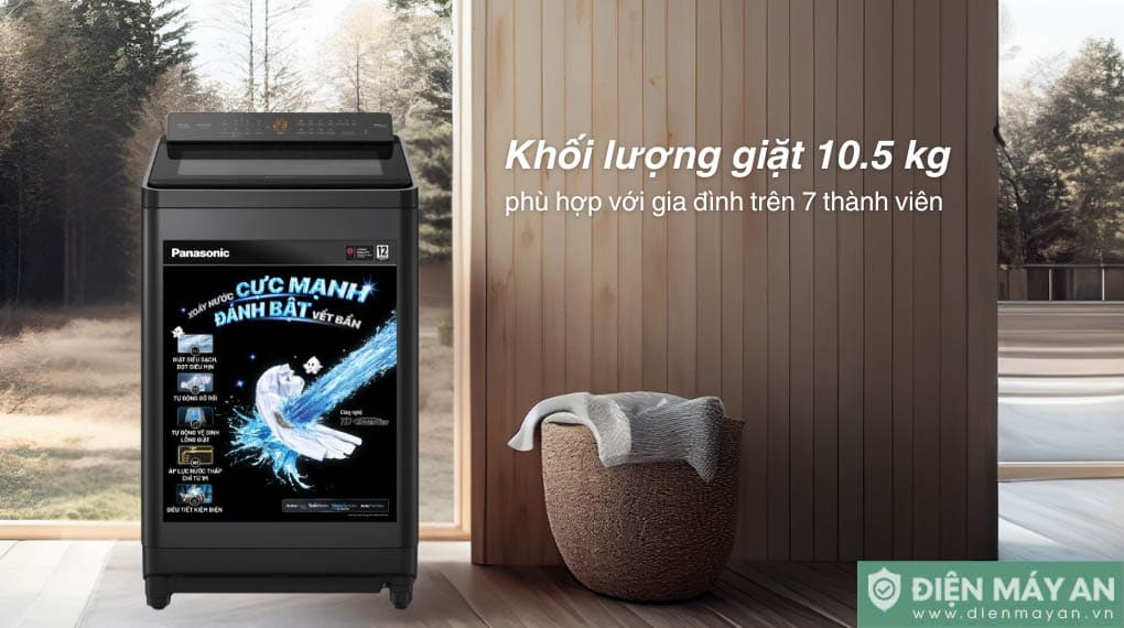 Máy giặt Panasonic Inverter 10.5 Kg NA-FD105X3BV